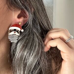 3/$15 - Cute Santa earrings